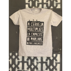T-shirt Cinzenta LX Brewery