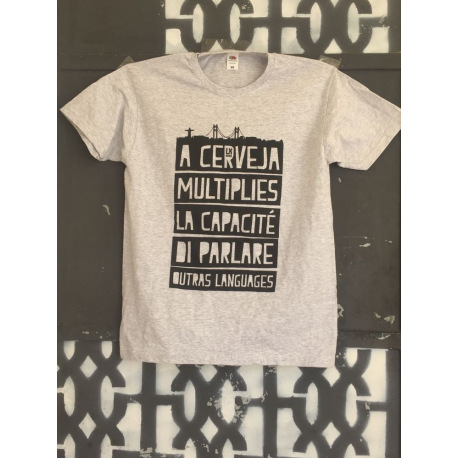 T-shirt Cinzenta LX Brewery