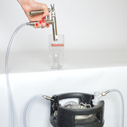 Pluto Beer Gun stainless steel