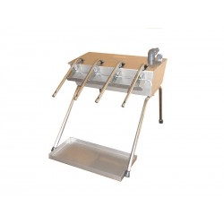 Enchedora SemiAutomática Aço Inox | 4 bicos
